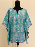 Block-Print Poncho-Kurti