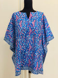Block-Print Poncho-Kurti