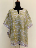 Block-Print Poncho-Kurti