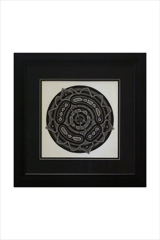 Framed Mandala 4