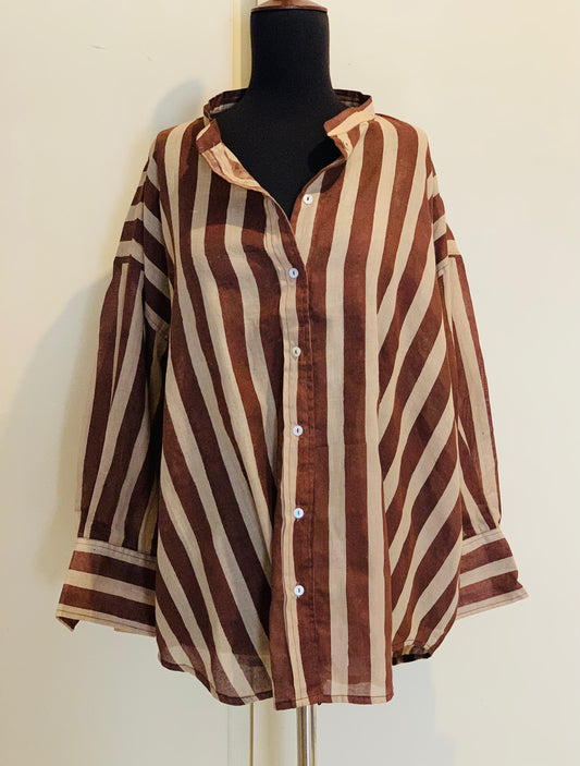 Block-Print Buttondown