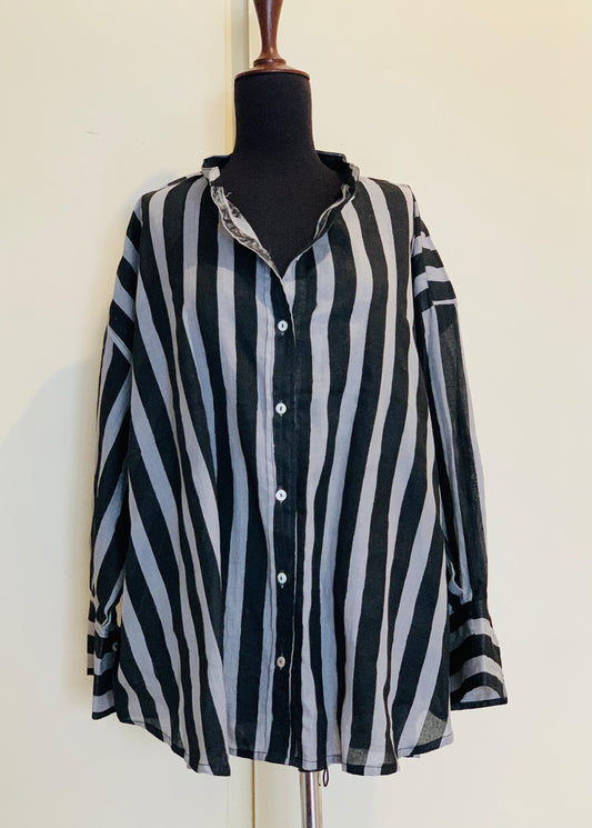 Block-Print Buttondown