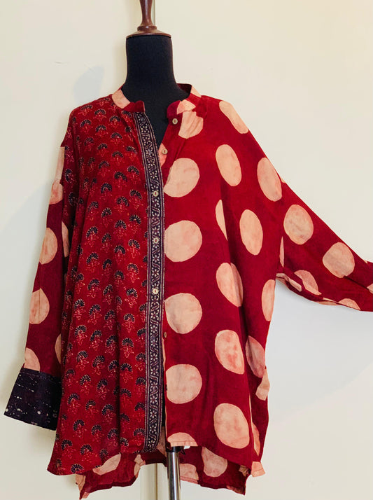Ajrakh Buttondown