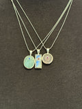 Moonstone with ruby