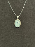 Aquamarine with sapphire