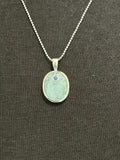 Aquamarine with sapphire