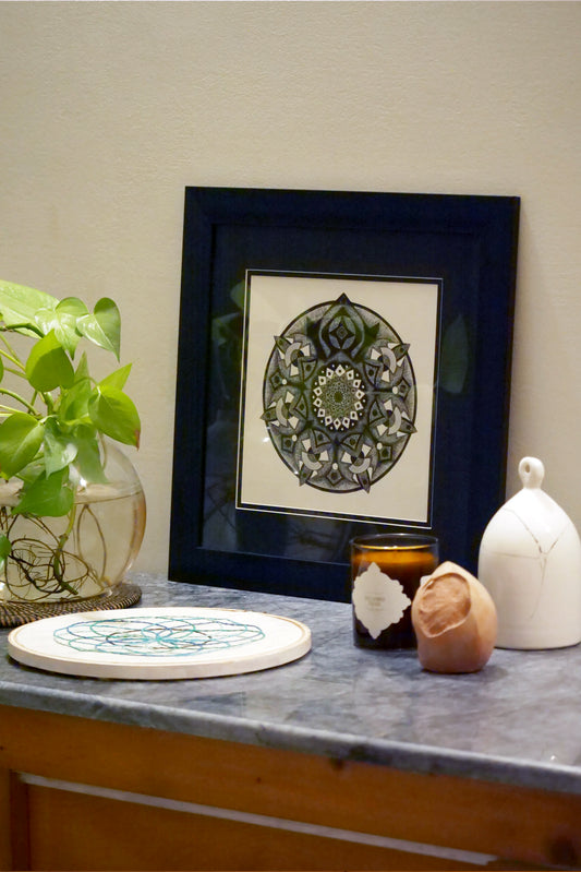 Framed Mandala 1
