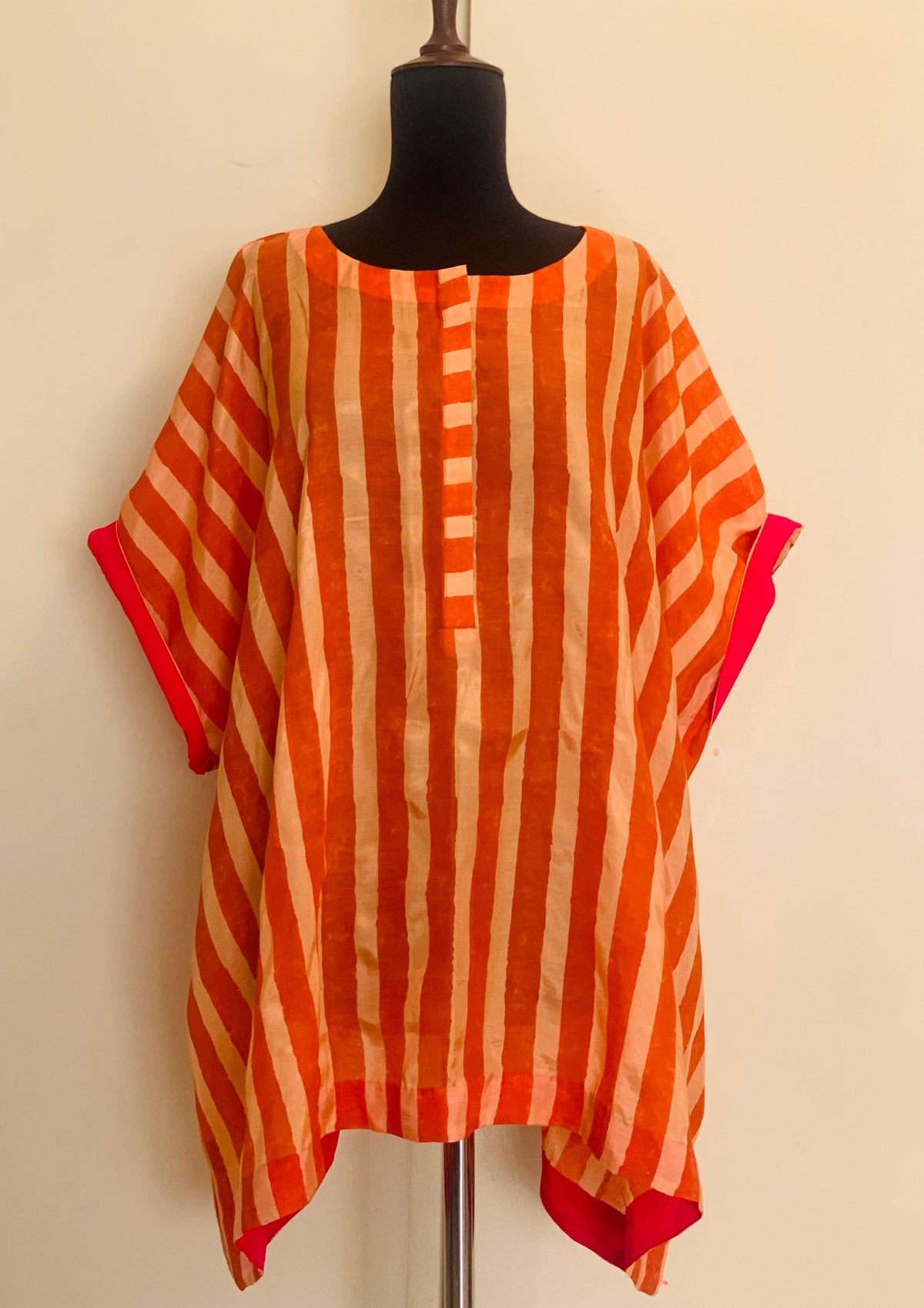Block-Print Kaftan-Kurti