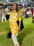 Blocked & Draped Cape