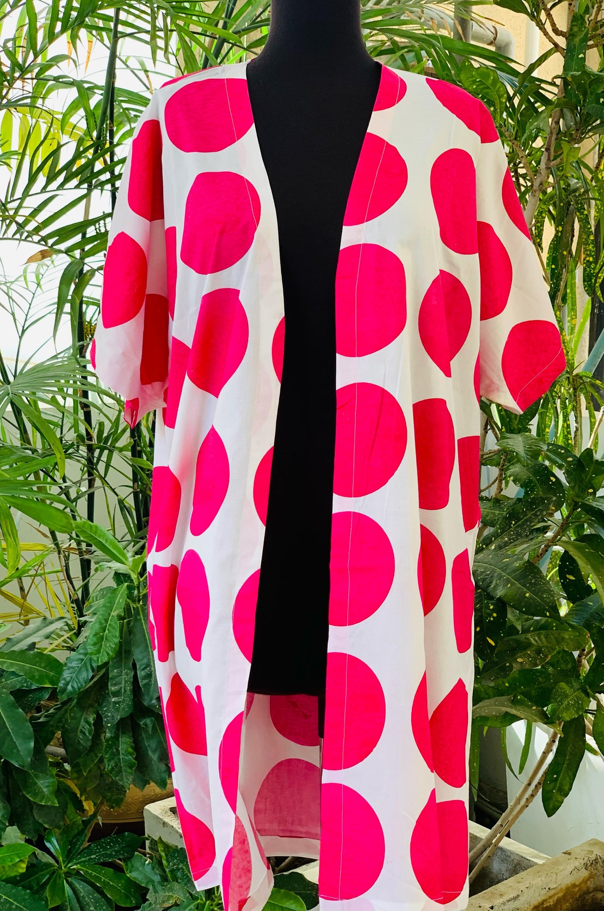 Blocked & Draped Cape