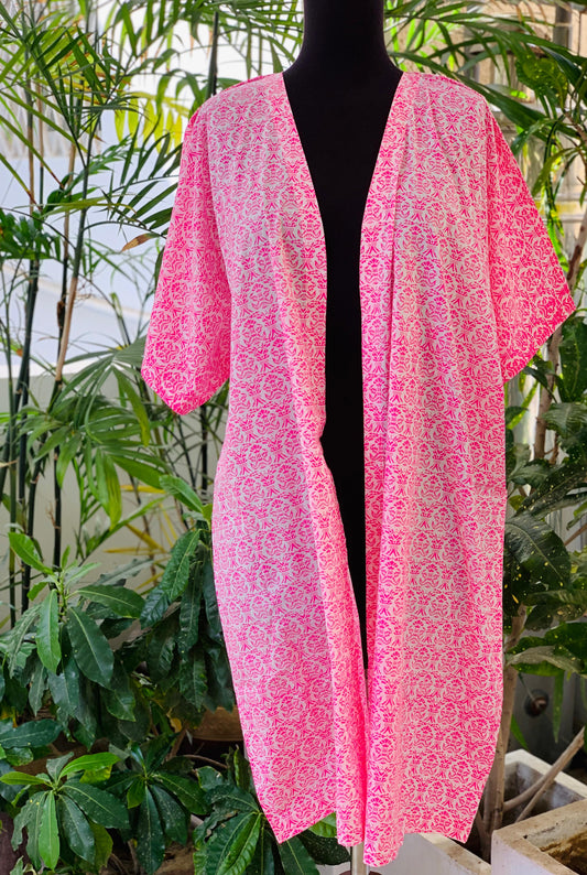 Blocked & Draped Cape