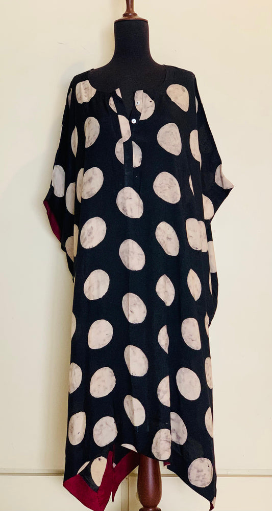 Ajrakh Kaftan Kurta