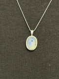 Aquamarine with sapphire