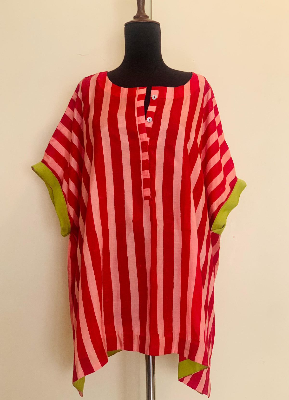 Block-Print Kaftan-Kurti